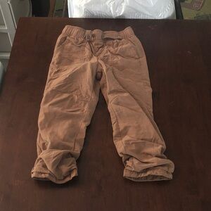 Jumping Beans Boys 5 Tan Pull-On Jogger Pants